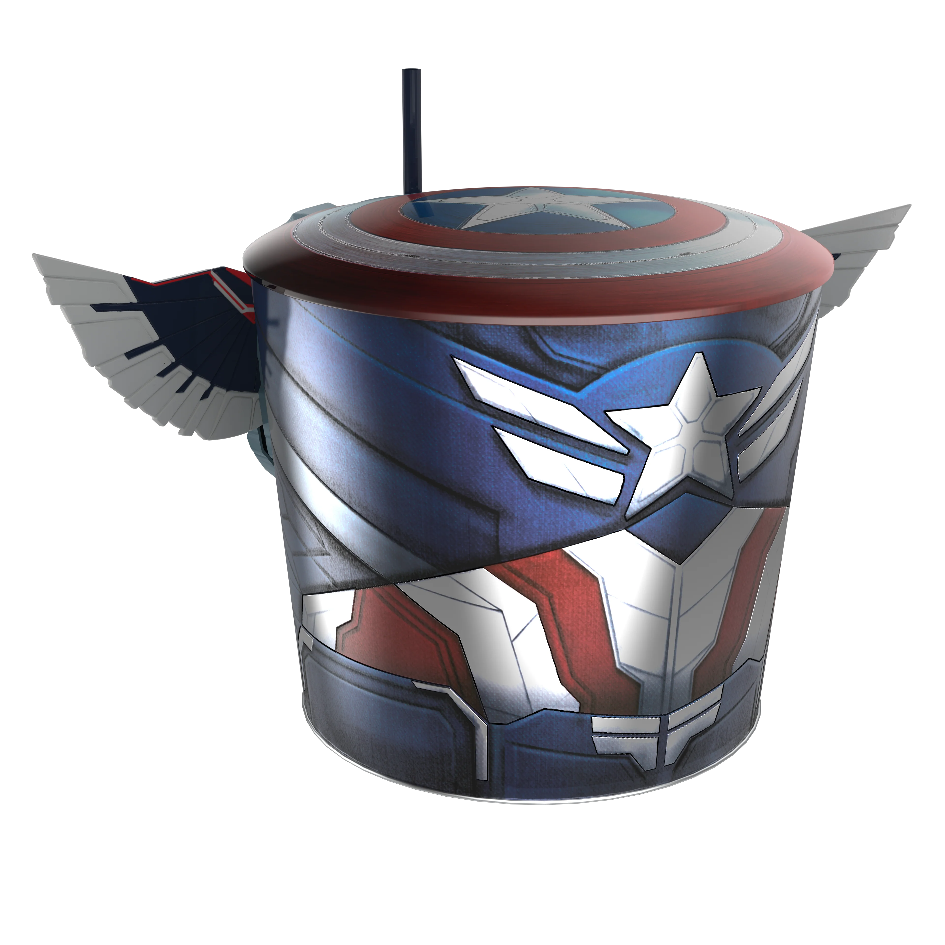 Captain America - Armour Drink & Snack Set - Image 3