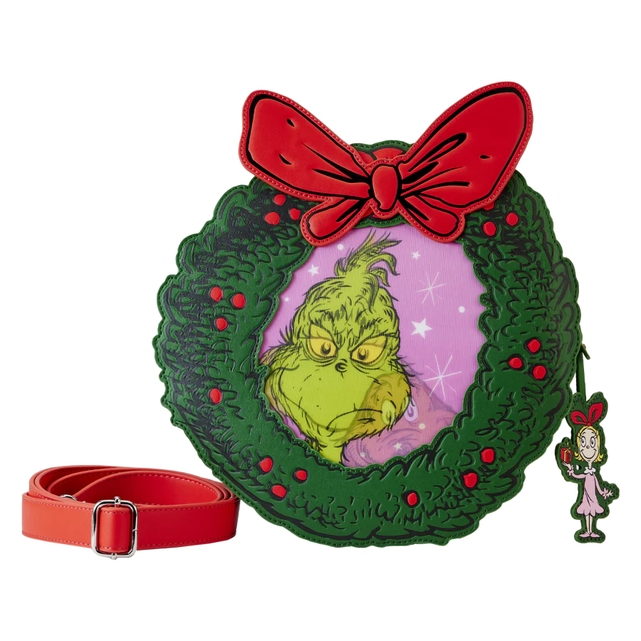 Dr Seuss - Dr. Seuss' How the Grinch Stole Christmas! Wreath Crossbody