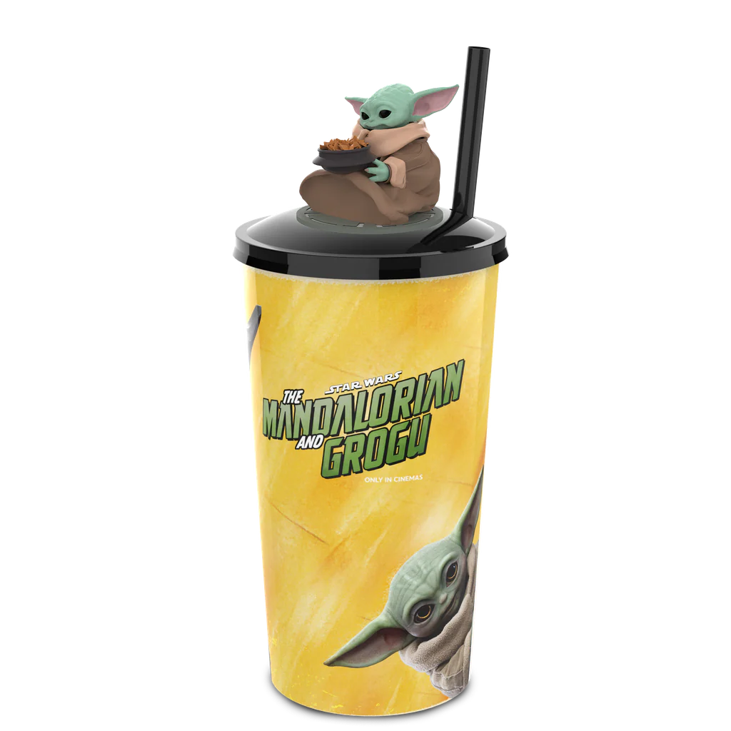 Star Wars: The Mandalorian and Grogu - Drink cup with Toppers - Image 3