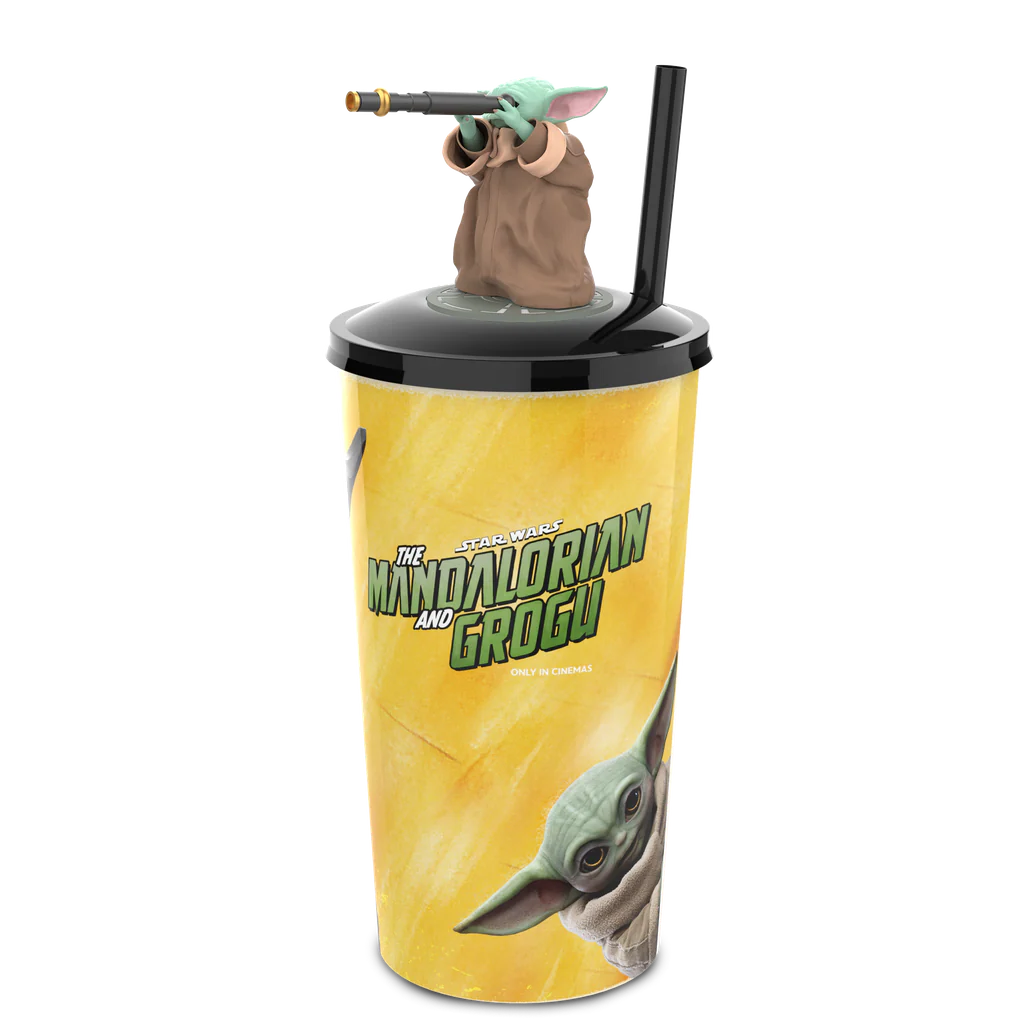 Star Wars: The Mandalorian and Grogu - Drink cup with Toppers - Image 4